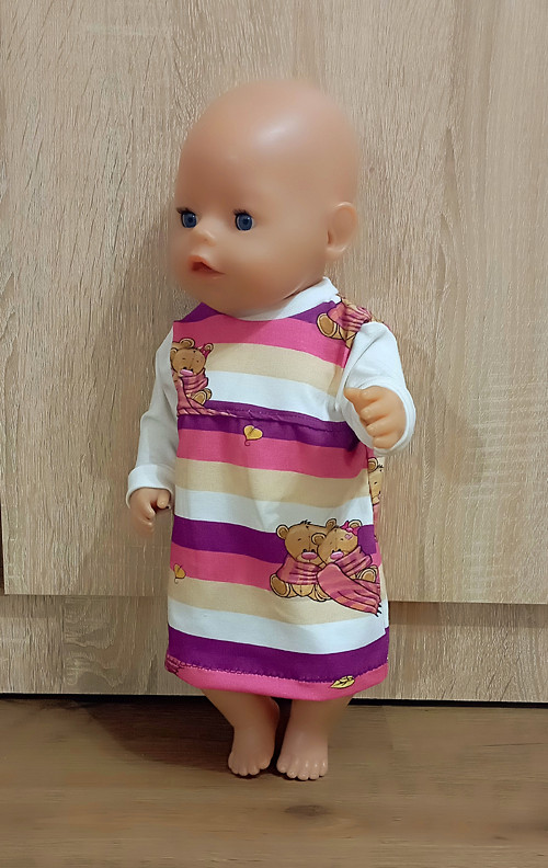 Noční košilka pro baby born 43 - 46 cm