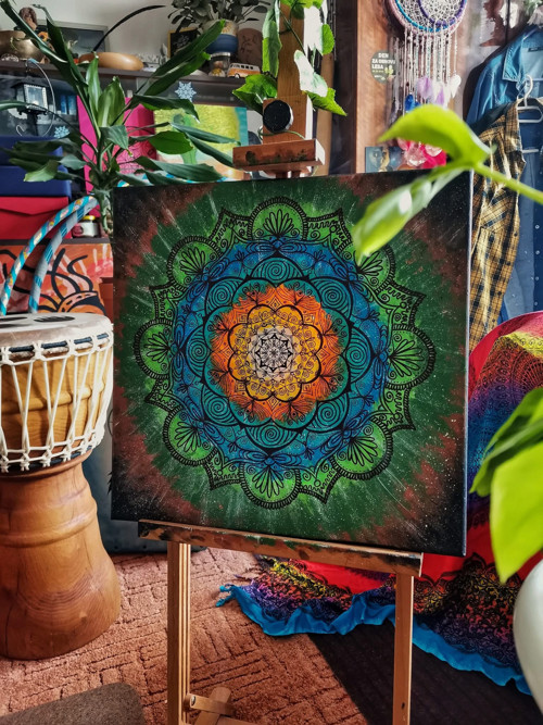 Mandala - Pozitivní vibrace