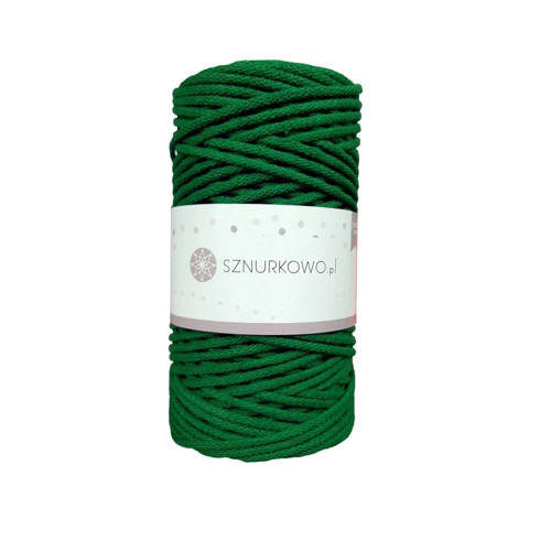 Sznurkowo 3mm - ZELENÁ TRÁVA