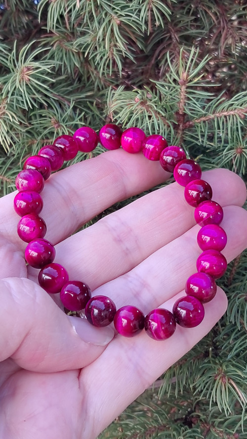Tygří oko magenta — foto 1