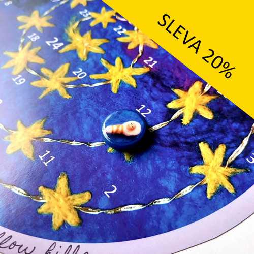 Adventní spirála na ledničku SLEVA 20% — foto 1