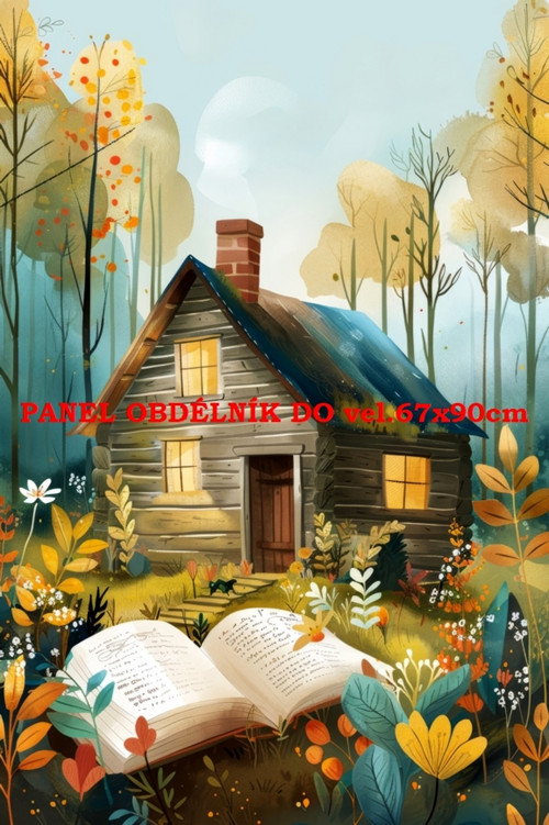 Bavlněný panel 17x25 cm - skladem