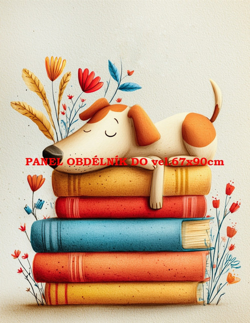 Bavlněný panel 8x10 cm - skladem