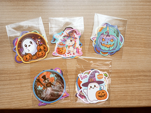 920 - Samolepky - Halloween — foto 1
