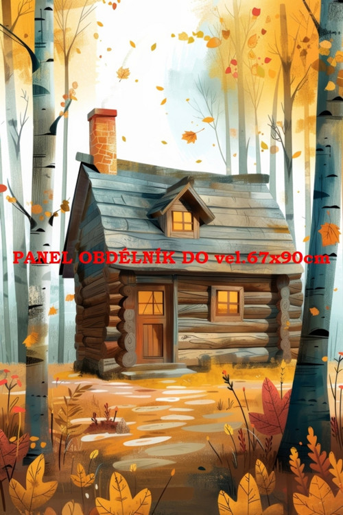 Bavlněný panel 17x25 cm - skladem