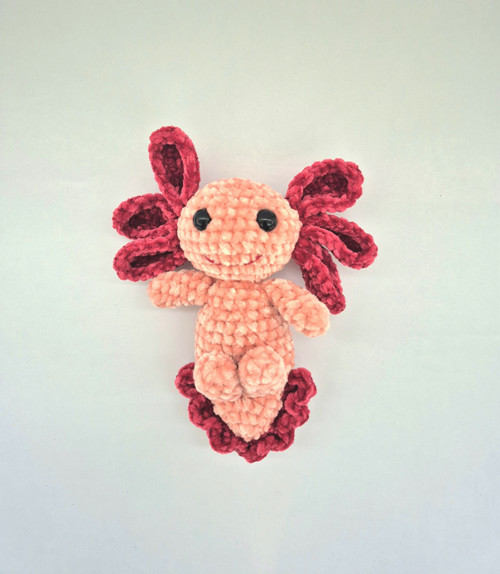 Háčkovaný axolotl — foto 1