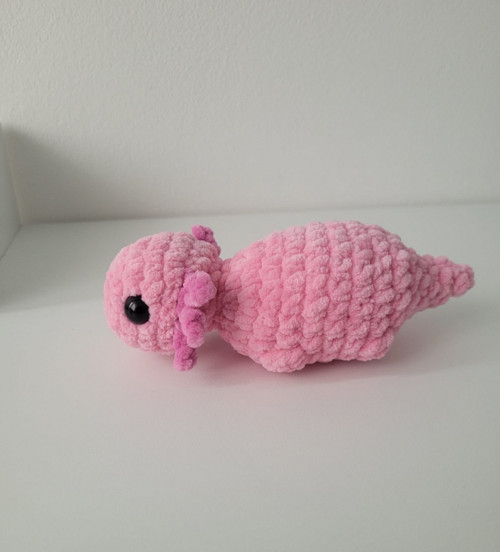 Háčkovaný axolotl