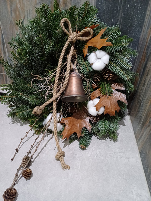 Adventní věnec se zvonem — foto 1