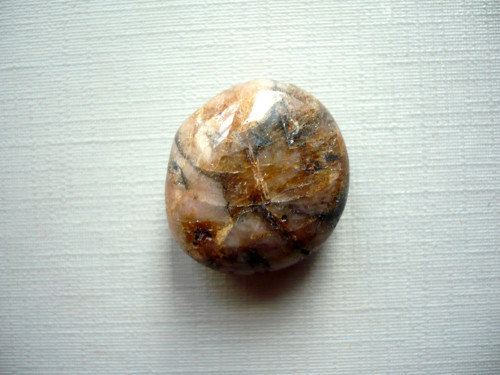 Troml. placka - chiastolit 22 mm, č.667w