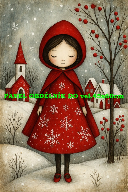 Bavlněný panel 7x10 cm - skladem