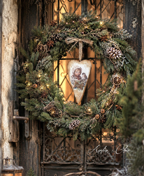 Vánoční srdíčko na zavěšení — foto 1