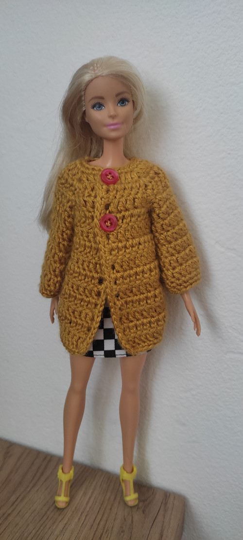 Kabátek pro Barbie