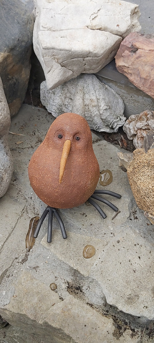 Kiwi - keramický pták