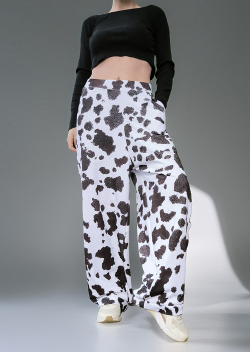 Cows don´t care termo wide leg nohavice