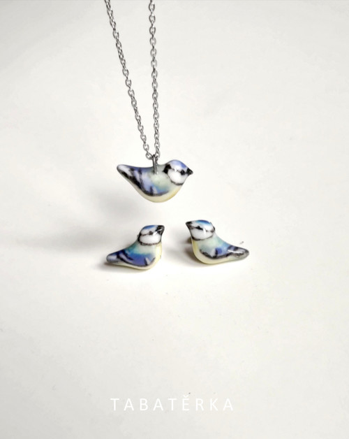 Set Modřinka porcelánová — foto 1