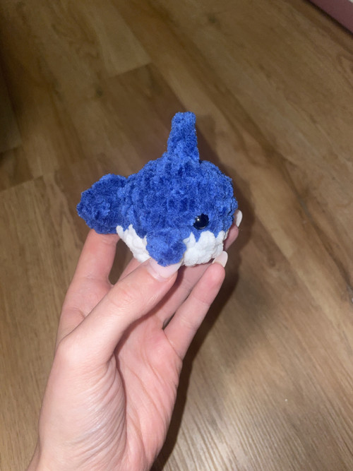 Háčkovaný mini Žralok — foto 1