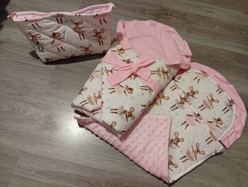 Taštička a zavinovačka pro panenky "myšky"