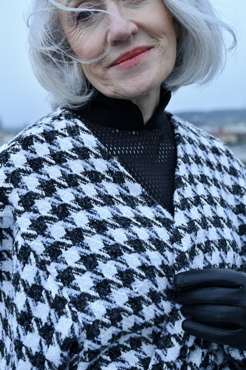 Kabát Tweed