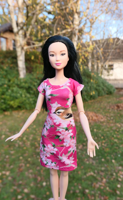 Letní šaty pro Barbie