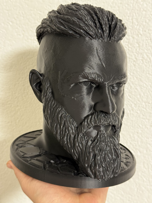 Držák na sluchátka „Ragnar Lodbrok“ (3D tisk)