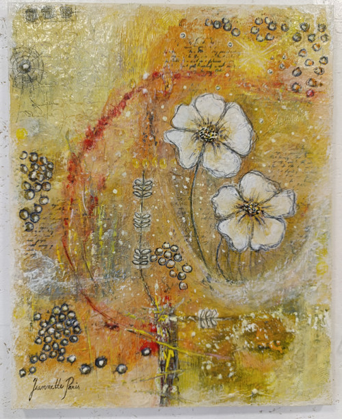 376. Cesta z města. Rozměry 50x40 cm