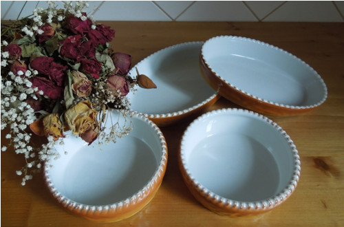 Pěkná zapékací oválná porcelánová miska