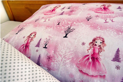 Bavlněné povlečení pro holčičku ZIMNÍ PRINCEZNA