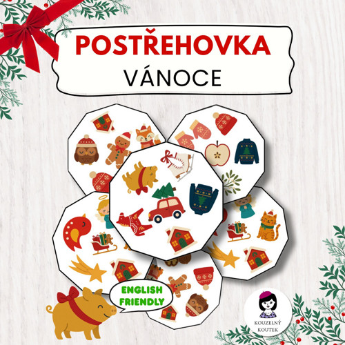 Vánoční postřehovka | Advent | Vánoce | Zima |
