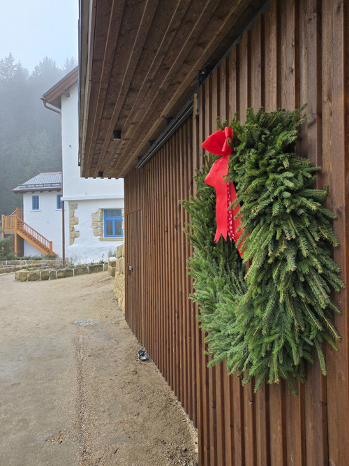 Smrkový věnec -sada na přání — foto 1