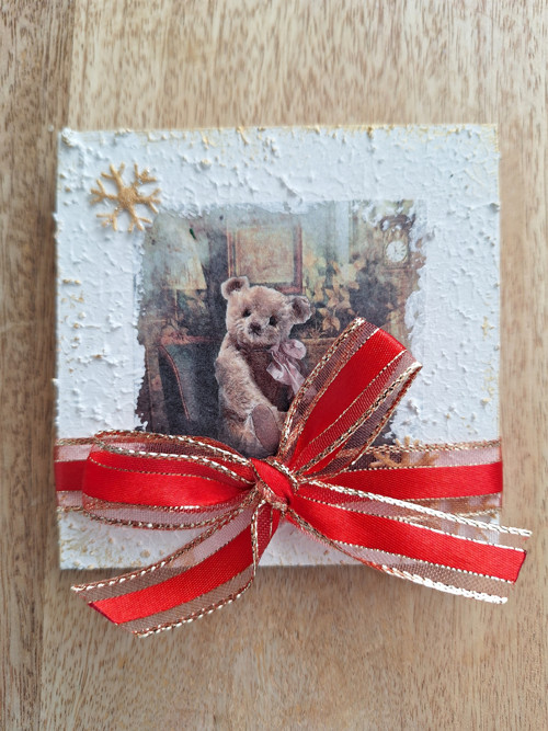 Leporelo na foto Plyšové Vánoce