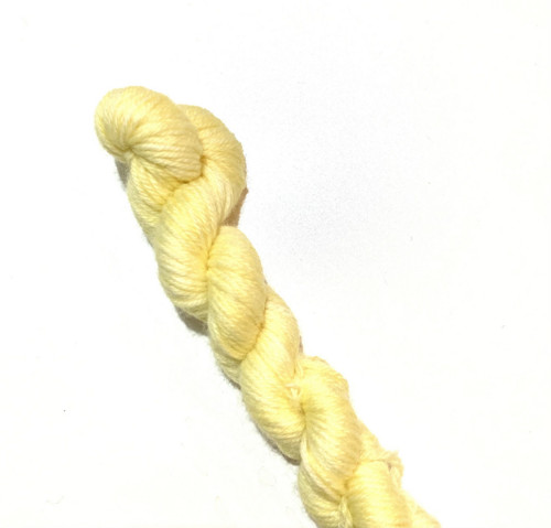 Mini přadeno ručně barvené ponožkové příze -Butter