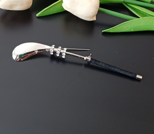 Originální vintage brož pro milovníky golfu