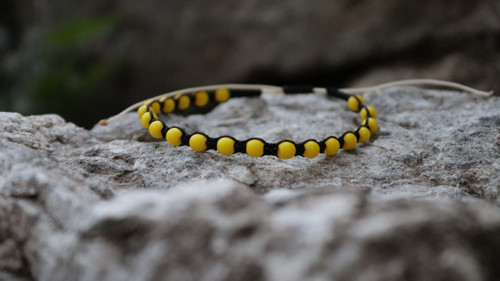 Náramek macramé "pestřenka"