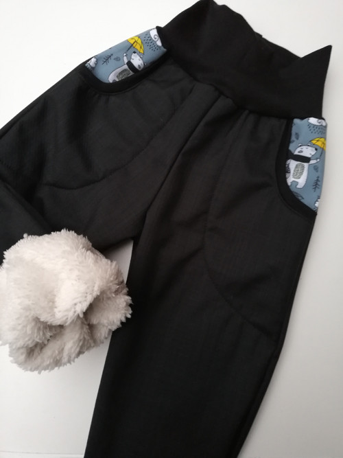 Softs. kalhoty S BERÁNKEM -vel.104 skl. výprodej