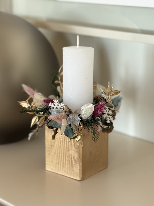 Adventní svícen PASTEL