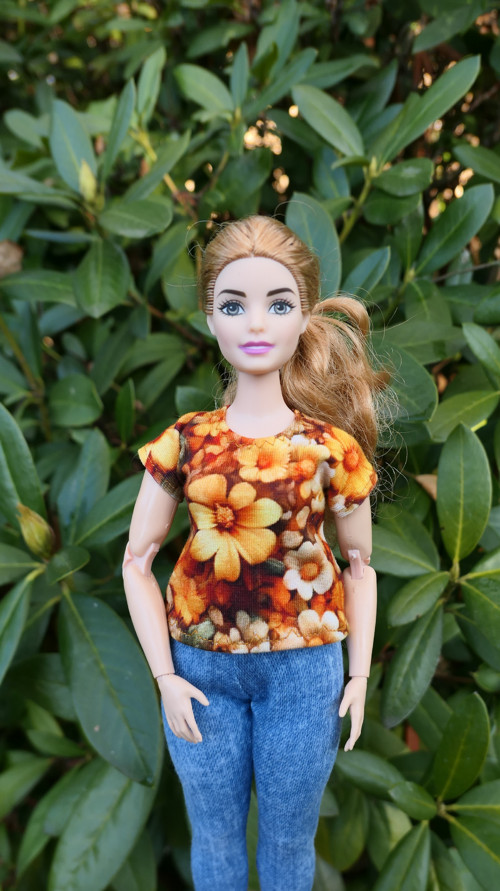 Barbie - baculka - tričko — foto 1