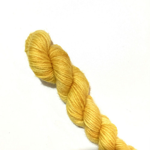 Mini přadeno ručně barvené ponožkové příze Golden