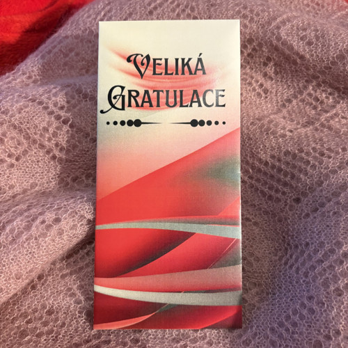 Obálka na peníze - gratulační — foto 1