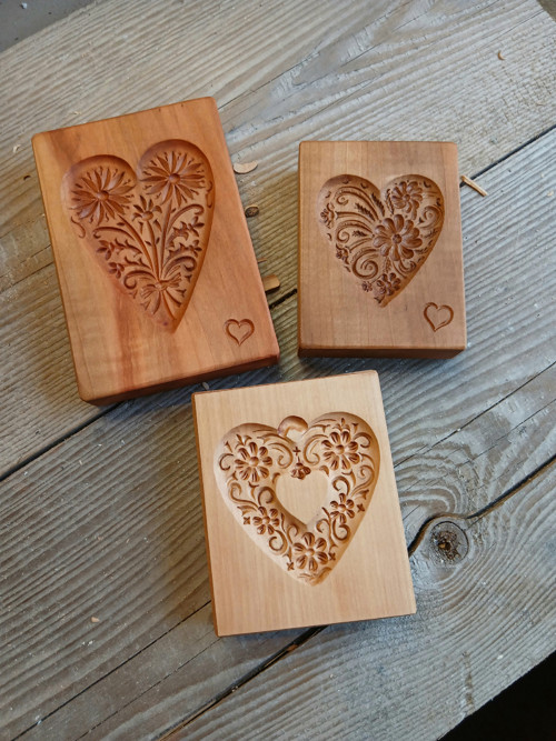 Formy 3ks 8x7 6x6cm