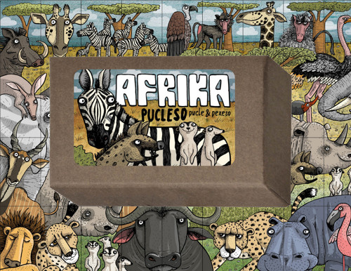 Afrika - pucleso - pexeso a pucle v jednom