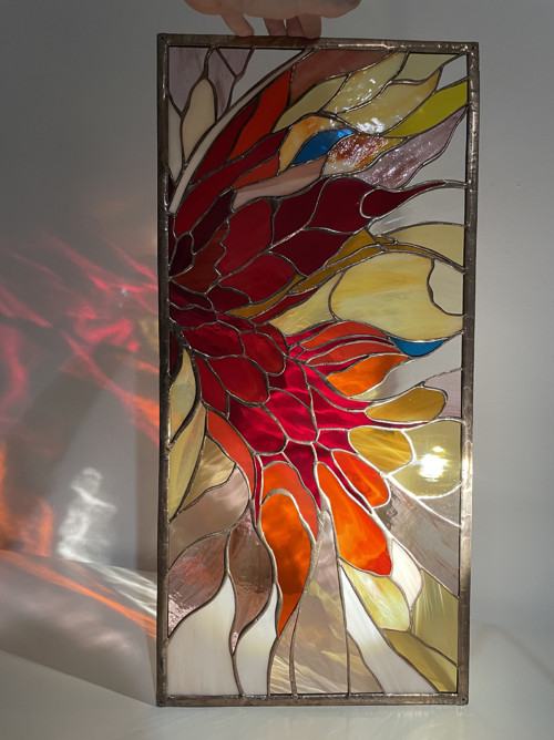 Vitráž "Flame"