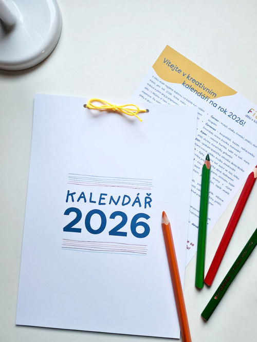 Kreativní kalendář 2026: Rok podle Tvé fantazie!