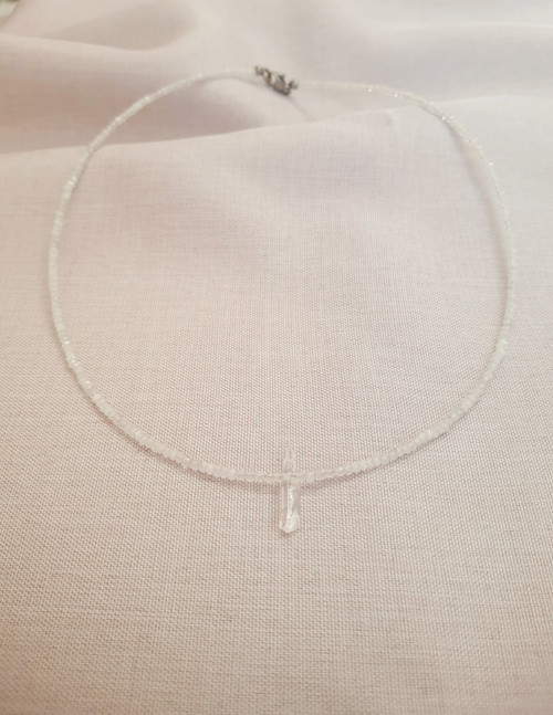Jemný Choker Náhrdelník S Křišťálem
