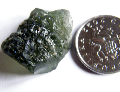Vltavín - přírodní polní vzorek