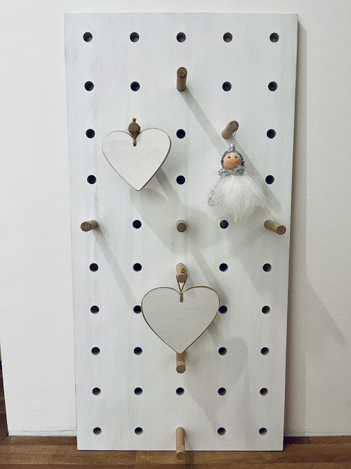 Vánoční panel 500x1000 otvory skrz