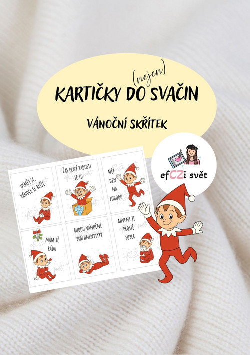 Vzkazy do svačin - SKŘÍTEK VÁNOČNÍ