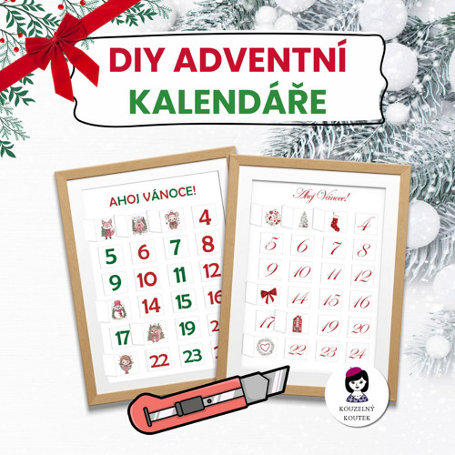 DIY Adventní kalendář | Stříhací | Vánoce | Advent