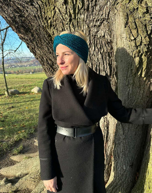 Podzimně/zimní čelenka