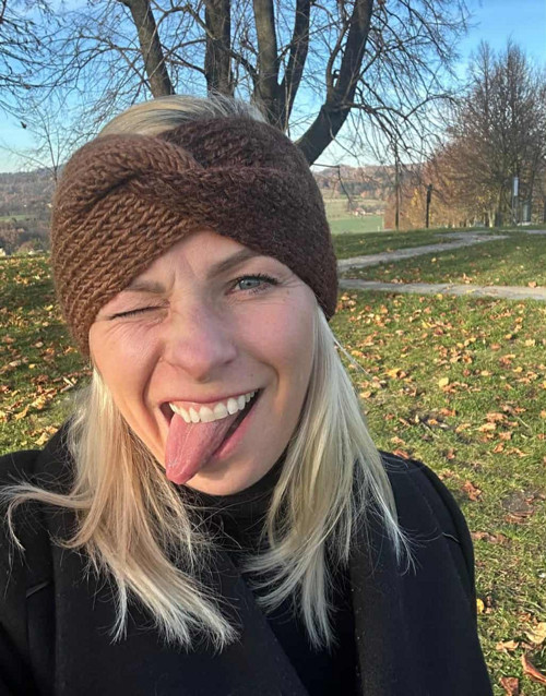 Dámská podzimně/zimní čelenka