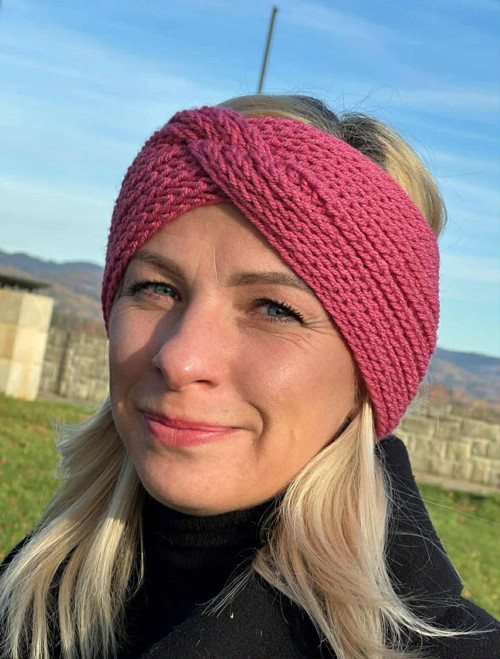 Podzimně/zimní čelenka